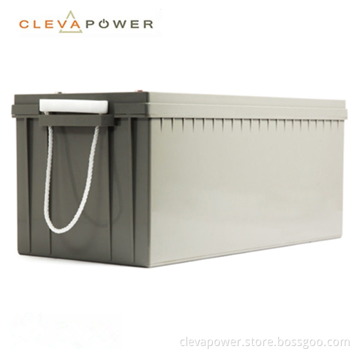 LiFePO4 12v 200ah lithium battery pack for solar energy storage